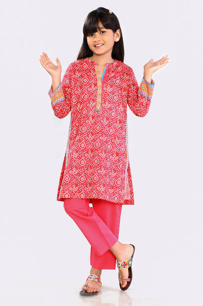 Cambric Pink 2PC Suit From Diners Cambric Pink 2PC Suit From Diners