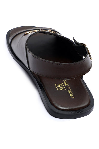 French Emporio Men's Sandal SKU: SLD-0042-COFFEE - Diners French Emporio Men's Sandal SKU: SLD-0042-COFFEE - Diners