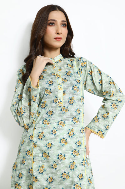 Women Stitched Kurti with Trouser - Diners Women Stitched Kurti with Trouser - Diners