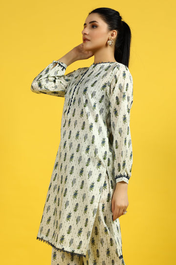 Women Stitched Kurti with Trouser - Diners