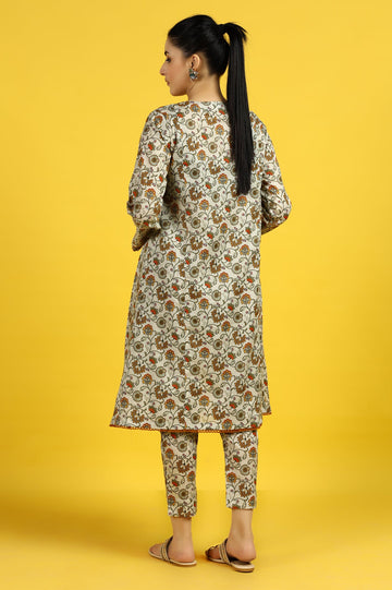 Women Stitched Kurti with Trouser - Diners