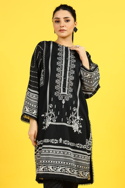 Women Stitched Kurti with Trouser - Diners Women Stitched Kurti with Trouser - Diners