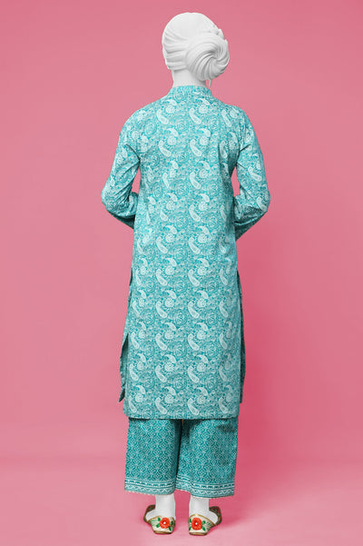 Women Stitched Kurti with Trouser - Diners Women Stitched Kurti with Trouser - Diners