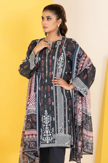 Women Stitched 3 Pcs Kurti - Diners