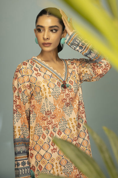 Unstitched 1 Piece Lawn Digital Printed Shirt - Diners Unstitched 1 Piece Lawn Digital Printed Shirt - Diners