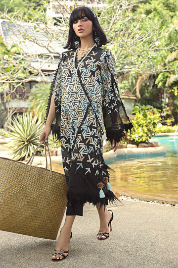 Unstitched 1 Piece Lawn Digital Printed Shirt - Diners