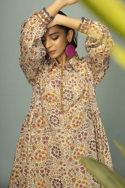 Unstitched 1 Piece Lawn Printed Shirt - Diners Unstitched 1 Piece Lawn Printed Shirt - Diners