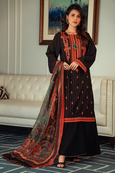 Unstitched 3 Piece Jacquard Emb Shirt , T-Check Printed Dupatta & Cotton Dyed Trouser - Diners Unstitched 3 Piece Jacquard Emb Shirt , T-Check Printed Dupatta & Cotton Dyed Trouser - Diners