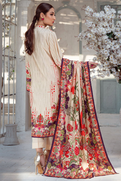 Unstitched 3 Pcs Printed Viscose Shirt, Printed Viscose Dupatta, Dyed Viscose Trouser - Diners Unstitched 3 Pcs Printed Viscose Shirt, Printed Viscose Dupatta, Dyed Viscose Trouser - Diners