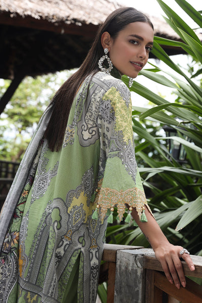 Unstitched 3 Pcs Emb Lawn Printed Shirt, Printed Dupatta, Dyed Trouser - Diners Unstitched 3 Pcs Emb Lawn Printed Shirt, Printed Dupatta, Dyed Trouser - Diners