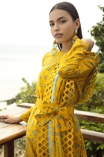 Unstitched 3 Pcs Lawn Printed Shirt, Printed Dupatta, Printed Trouser - Diners