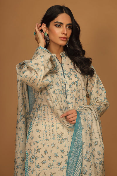 Unstitched 3 Pcs Lawn Printed Shirt, Printed Dupatta, Dyed Trouser - Diners Unstitched 3 Pcs Lawn Printed Shirt, Printed Dupatta, Dyed Trouser - Diners