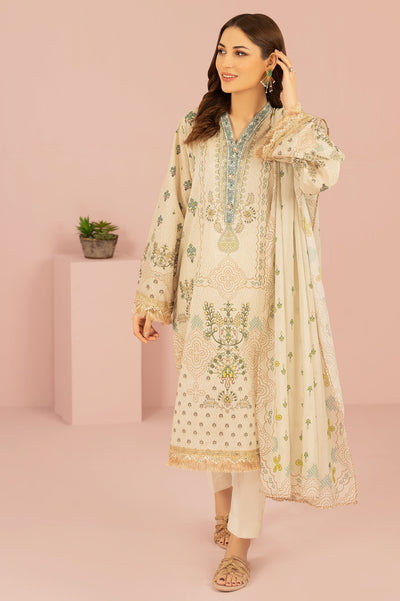 Unstitched 3 Pcs Lawn Printed Shirt, Printed Dupatta, Dyed Trouser - Diners Unstitched 3 Pcs Lawn Printed Shirt, Printed Dupatta, Dyed Trouser - Diners