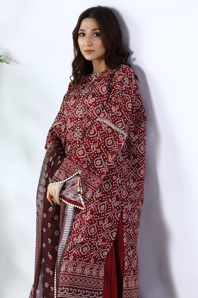 Unstitched 3 Piece Digital Printed Shirt, Printed Dupatta, Dyed Trouser - Diners Unstitched 3 Piece Digital Printed Shirt, Printed Dupatta, Dyed Trouser - Diners