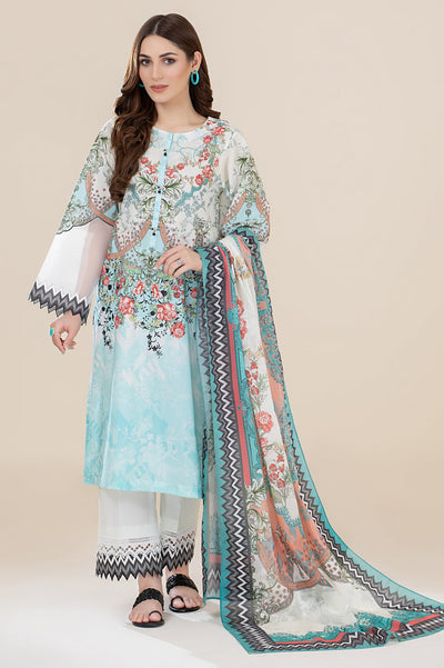 Unstitched 2 Piece Cambric Printed Shirt, Lawn Printed Dupatta - Diners Unstitched 2 Piece Cambric Printed Shirt, Lawn Printed Dupatta - Diners