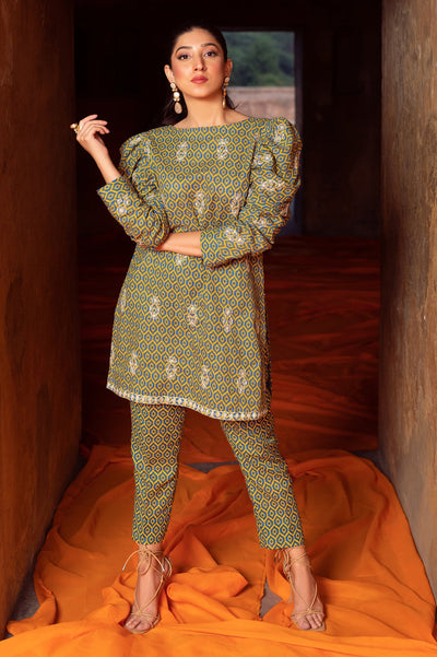 Unstitched 2 Pieces Printed Khaddar Emb Shirt, Printed Khaddar Trouser - Diners Unstitched 2 Pieces Printed Khaddar Emb Shirt, Printed Khaddar Trouser - Diners