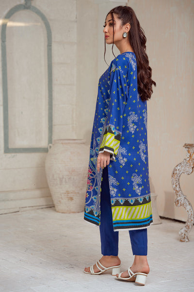 Unstitched 2 Pcs Printed Marina Shirt, Dyed Marina Trouser - Diners Unstitched 2 Pcs Printed Marina Shirt, Dyed Marina Trouser - Diners