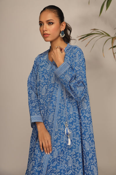 Unstitched 2 Pcs Lawn Printed Shirt & Printed Trouser - Diners Unstitched 2 Pcs Lawn Printed Shirt & Printed Trouser - Diners