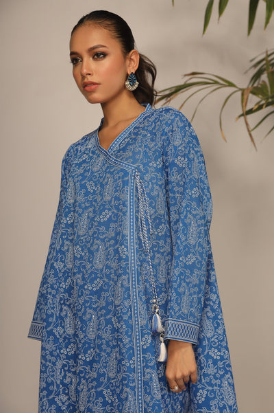 Unstitched 2 Pcs Lawn Printed Shirt & Printed Trouser - Diners Unstitched 2 Pcs Lawn Printed Shirt & Printed Trouser - Diners