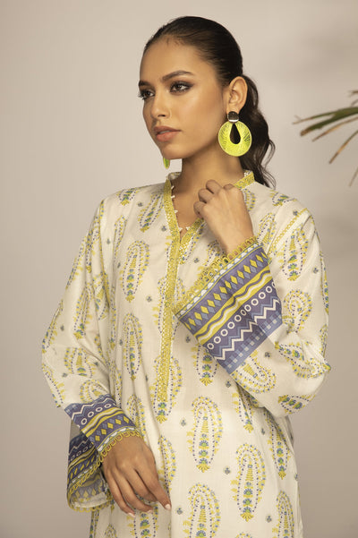 Unstitched 2 Pcs Lawn Printed Shirt & Printed Trouser - Diners Unstitched 2 Pcs Lawn Printed Shirt & Printed Trouser - Diners