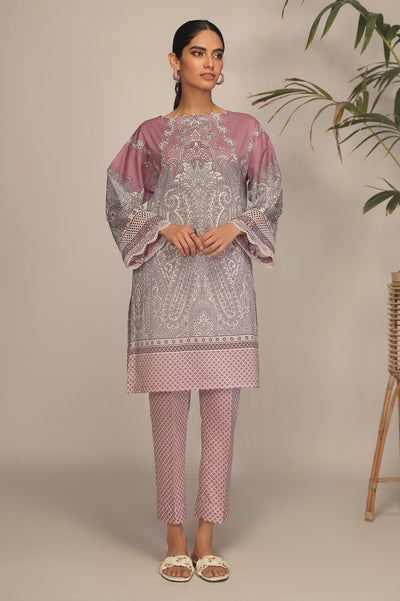 Unstitched 2 Pcs Lawn Printed Shirt & Printed Trouser - Diners Unstitched 2 Pcs Lawn Printed Shirt & Printed Trouser - Diners