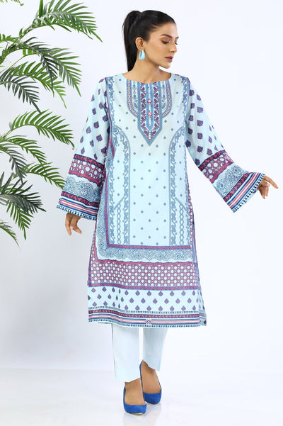 Unstitched 2 Piece Digital Printed Shirt & Dyed Trouser - Diners Unstitched 2 Piece Digital Printed Shirt & Dyed Trouser - Diners