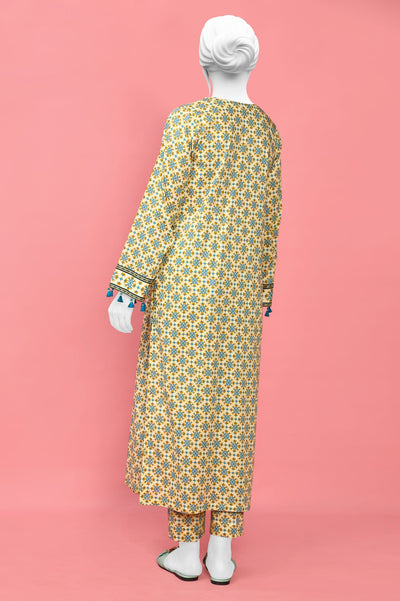 Unstitched 2 Piece Lawn Printed Shirt, Printed Trouser - Diners Unstitched 2 Piece Lawn Printed Shirt, Printed Trouser - Diners