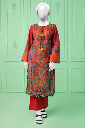 2PC Unstitched Lawn Printed Suit From Diners