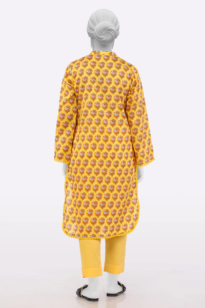 Mustard Printed 2PC From Sohaye By Diners