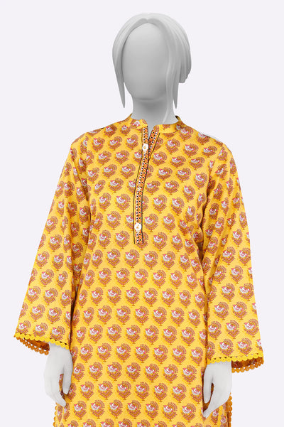 Mustard Printed 2PC From Sohaye By Diners