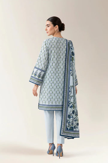 Printed Unstitched 3PC
