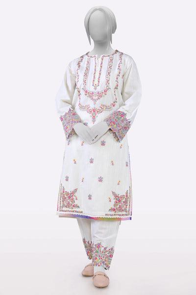 Off White Embroidered 2PC From Sohaye By Diners