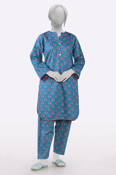 Blue Printed 2PC From Sohaye By Diners