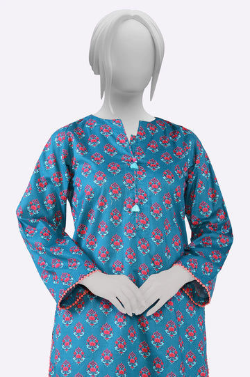 Blue Printed 2PC From Sohaye By Diners