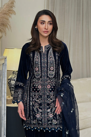 Embroidered Unstitched 3PC