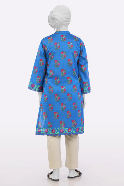 Blue Printed Kurti From Sohaye By Diners
