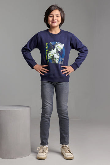 Overwatch Graphic Print Boys Sweatshirt