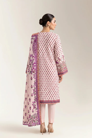 Printed Unstitched 3PC
