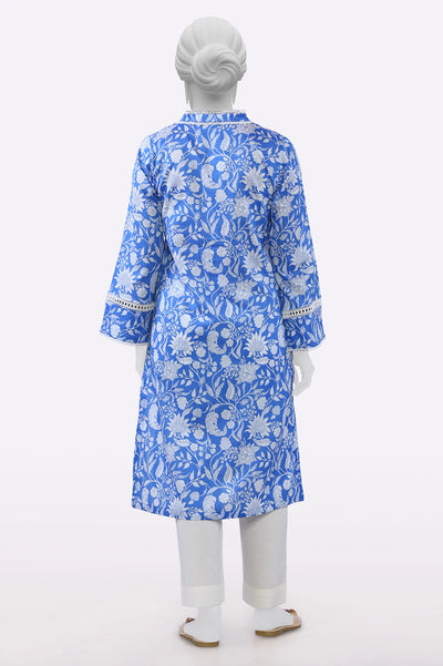 Blue Printed Kurti From Sohaye By Diners