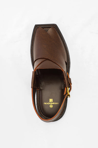 Brown French Emporio Men's Sandal From Diners