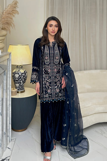 Embroidered 3PC Unstitched