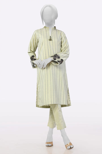 Green Embroidered 2PC From Sohaye By Diners