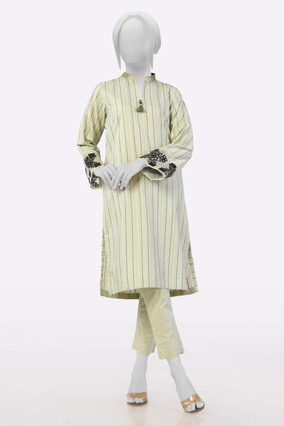 Green Embroidered 2PC From Sohaye By Diners