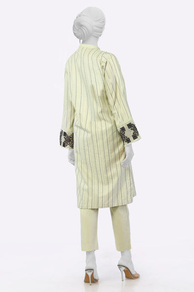 Green Embroidered 2PC From Sohaye By Diners