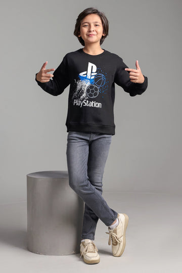PlayStation Graphic Print Boys Sweatshirt