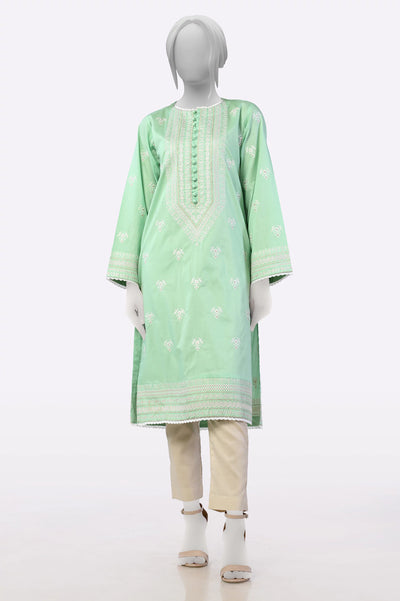 Light Green Embroidered Kurti From Sohaye By Diners