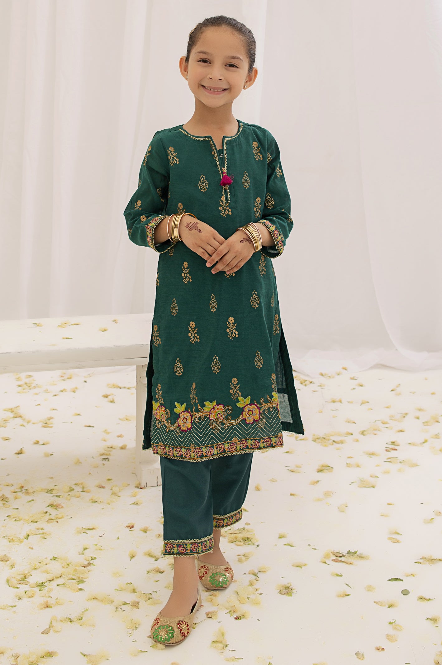 Paper Cotton Green 2 Pcs Suit From Diners