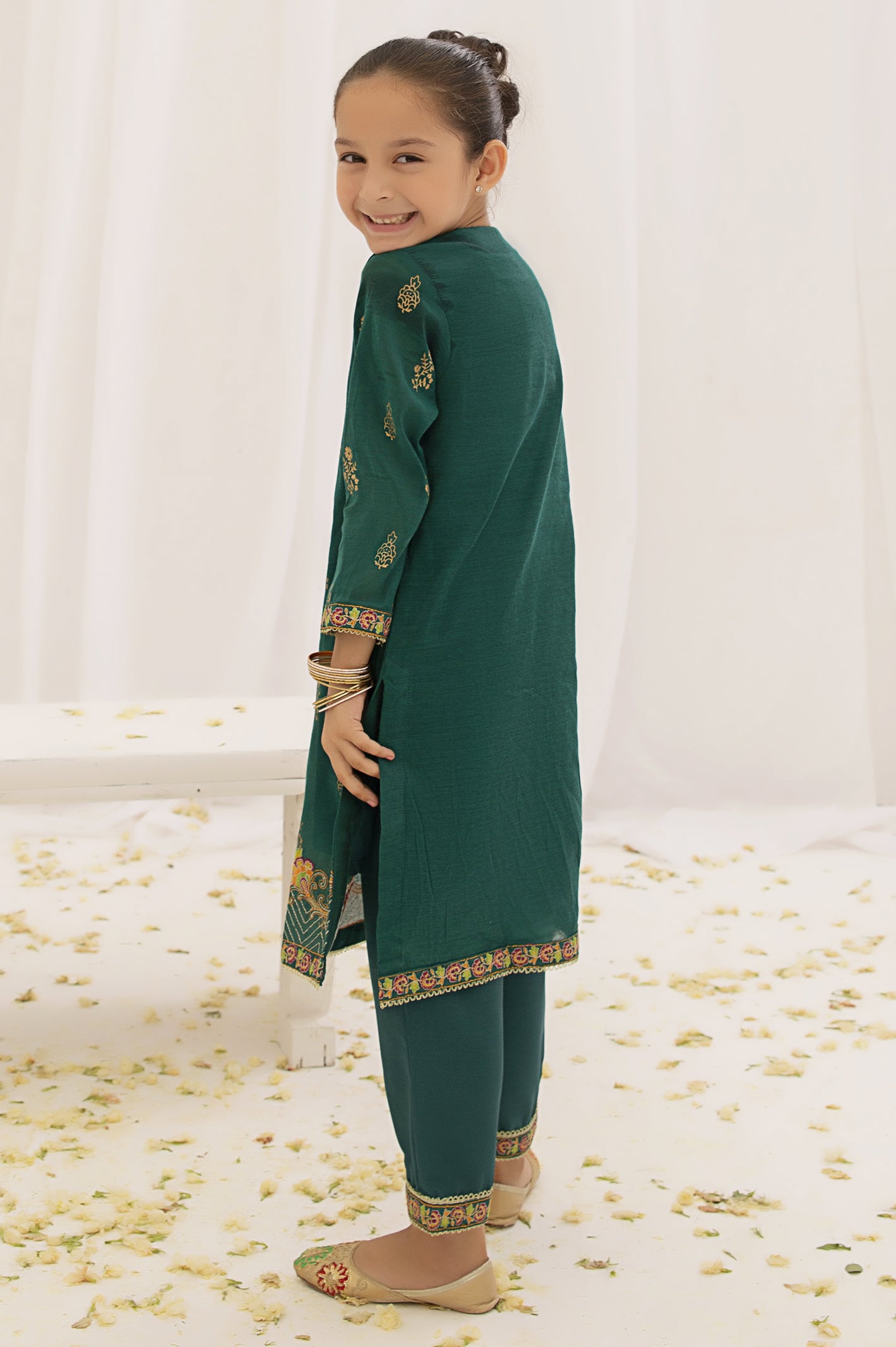 Paper Cotton Green 2 Pcs Suit From Diners