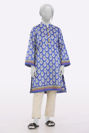 Blue Printed Kurti From Sohaye By Diners