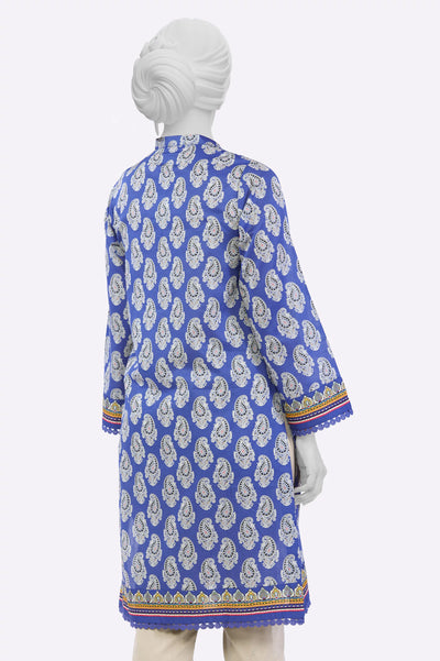 Blue Printed Kurti From Sohaye By Diners